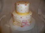 50th Anniversary & 19th Birthday Cake
