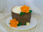 Luau Birthday Cake