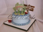 Fish Birthday Cake